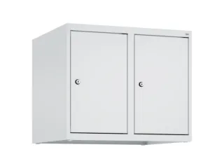 opzetkast,v. locker,2vak.,vak B 300mm,HxBxD 500x600x500mm,vleugeldeur - 1