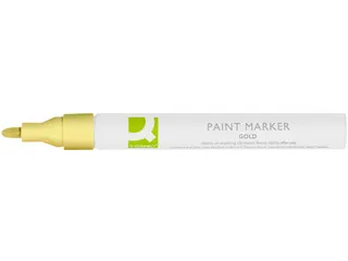 Q-CONNECT Paintmarker op oliebasis ronde punt 2-3mm Goud - 2