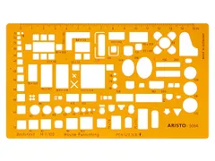 Architecten meubelsjabloon Aristo schaal 1:100