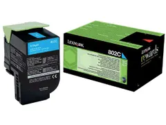 Return Program toner 802, 1.000 pages, OEM 80C20C0, cyan
