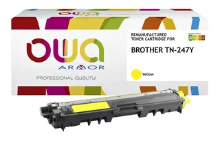 Toner OWA alternatief tbv Brother TN-247Y geel - 1