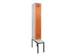 locker met bank,voor scheiding van kleding,HxBxD 2120x300x815mm,1vak