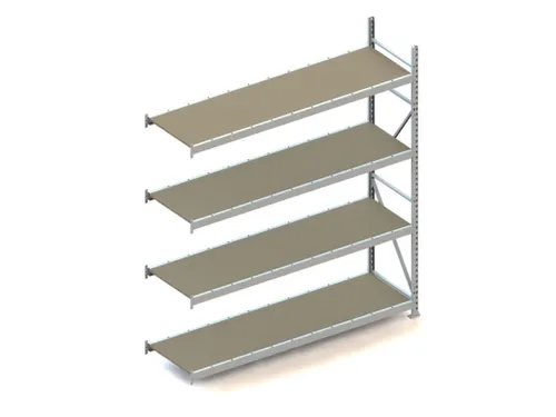 Breedvakstelling Aanbouwveld Hxbxd 2500x2251x650mm 4 Houten Legborden