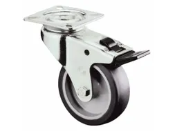 Zwenkwiel Dubbele Vastzetter 65kg Plaat 100x24mm Thermoplast