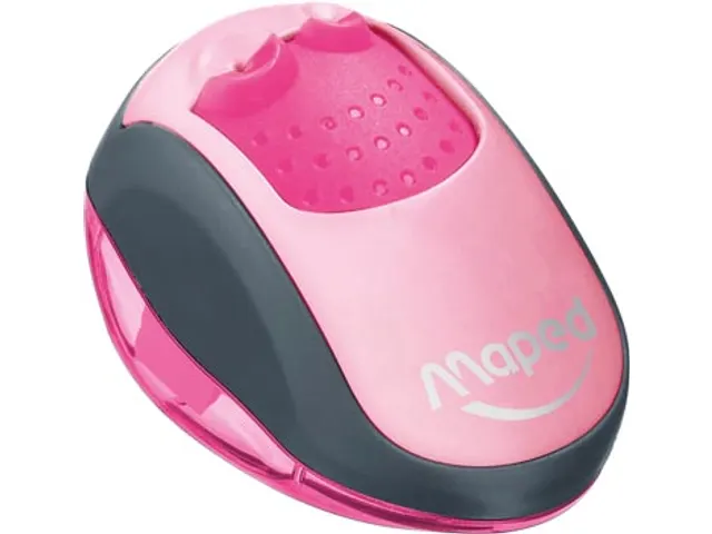 potloodslijper Clean 2-gaats, op blister