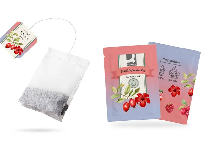Thé Q-connect Fruit Infusion boîte de 20 sachets
