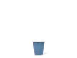 Beker porselein Les Artistes Paris 180ml met siliconen grip Blauw