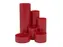 Pennenbak Westcott 6-vaks 12x13.5x15cm rood