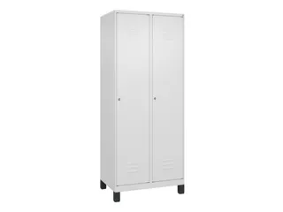 locker,HxBxD 1950x800x500mm,2vak,vak B 400mm,cil.-slot,voeten - 1