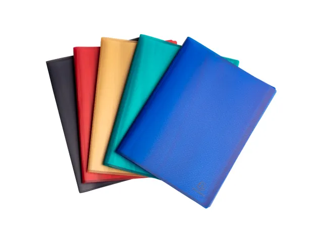 Porte-vues Opak recy clé A4 40 vues ass.