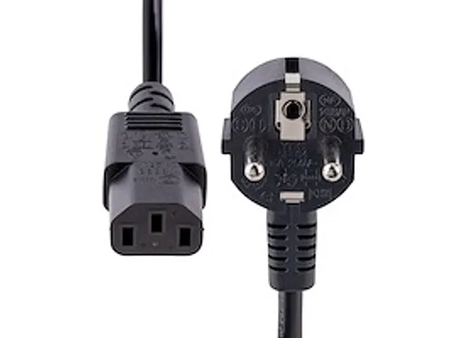 2m Stroomkabel 18AWG EU Schuko naar C13