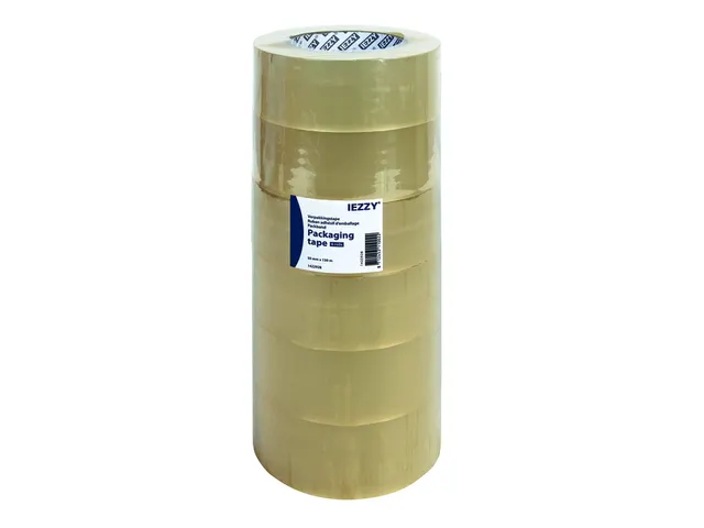 Verpakkingstape IEZZY PP 50mmx150m (Jumbo) transparant 6 rollen