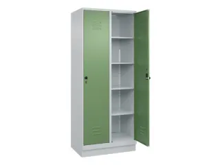 wasgoedverdeelkast,HxBxD 1950x800x500mm,vak B 400mm,draaigrendel - 2