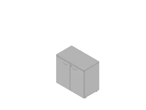 kantoorkast,HxBxD 730x800x450mm,1xhouten vloer,2ordnerhoogte
