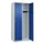 locker,HxBxD 1850x800x500mm,2vak,vak B 400mm,cil.-slot,staand op vloer