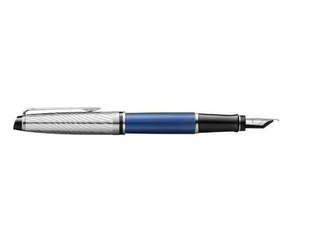 Vulpen Waterman Expert metallic Blue CT medium
