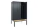 locker voor scheiding van kleding,HxBxD 2120x1200x815mm,3vak