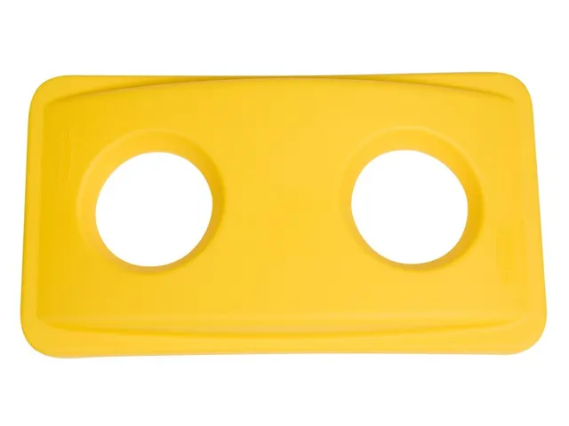 Flessendeksel Geel Rubbermaid