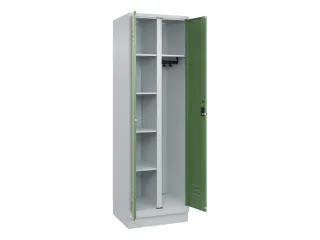 wasgoedverdeelkast,HxBxD 1950x600x500mm,vak B 300mm,draaigrendel - 2
