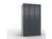 armoire multicases,corps RAL7021,face avant RAL7021