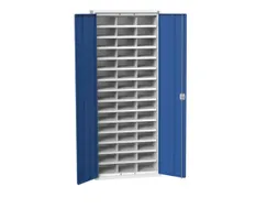 post-/sorteerkast 2000x800x350mm 3x15vakken RAL7035+RAL5010