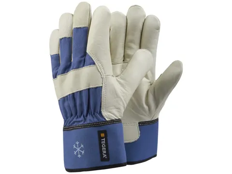 Tegera 206 mechanische handschoenen beige/blauw maat 10 6 paar