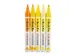 Brushpen Talens Ecoline set-geel blister à 5 stuks assorti