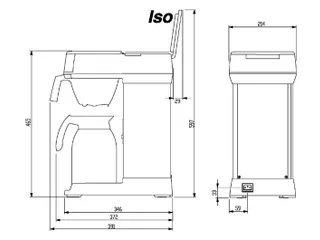 Snelfilter Koffiezetapparaat Bravilor Iso Incl. Thermoskan - 4