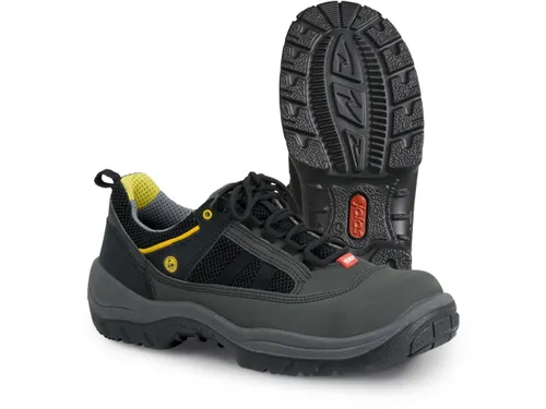 Jalas 3110 Light Grip S2 veiligheidsschoenen, SRB, ESD, zwart/grijs, m