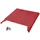 wandsorteerder,opbergvak,v. 9,HxBxD 15x240x302mm,plank(en) ABS,rood