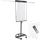 Legamaster SKETCH PRO mobiele flipover ronde voet