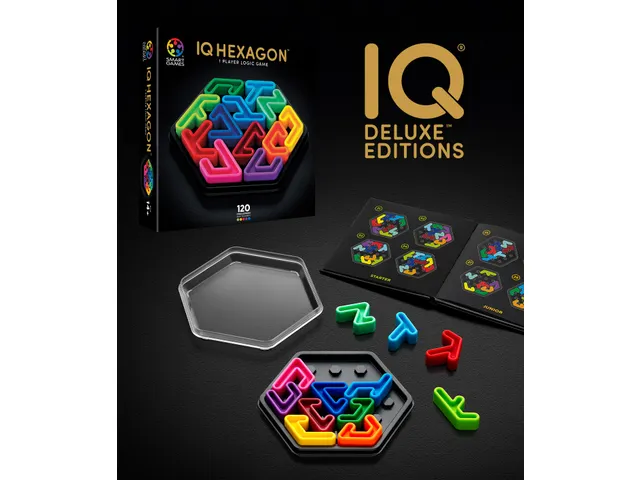 Smart Games IQ Hexagon Deluxe Editions 14+ Puzzelspel