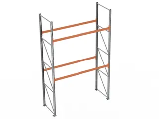 palletstelling,grondveld,HxBxD 4400x2870x1100mm,vakl. 1400kg - 1