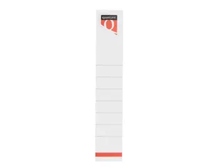 Rugetiket Quantore smal 34x190mm zelfklevend wit - 2