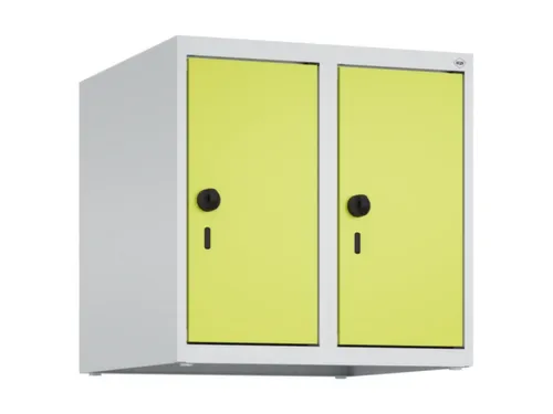 opzetkast,v. locker,2vak.,vak B 250mm,HxBxD 500x500x500mm,vleugeldeur