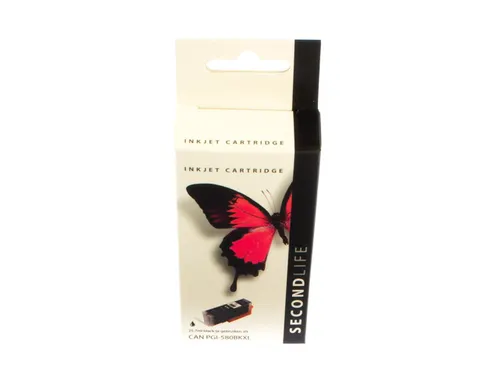 Cartridge SecondLife Canon PGI 580 XL zwart