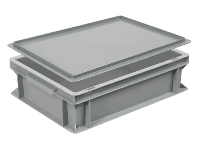 Couvercle Indépendant Pour Bac Gerbable Norme Europe Lxl 400x300mm Gr