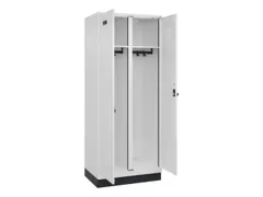 locker voor scheiding van kleding,HxBxD 1950x800x500mm,2vak