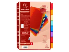 Tabbladen PP A4 8 tabs personalis.