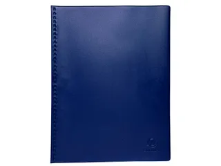 Showalbum PVC 15 Tas Vega ondoorschijnend A4 Blauw - - 1