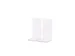 Boekensteun MAUL Pro 140x120x240mm set 2 staal wit