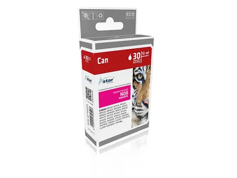 AS15622 ASTAR CANON CLI8M MP Inkt magenta rebuilt Chip 13ml