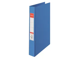 Ringband Esselte Vivida A4 19mm 30% gerecycled PP folie blauw - 1