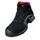 Uvex 8517.2 hoge S3 veiligheidsschoenen, SRC, ESD, zwart/rood, maat 43