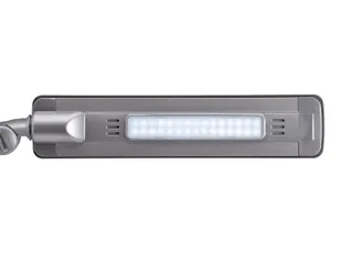 Bureaulamp LED MAULpure, dimbaar, USB-poort Zilver - 7