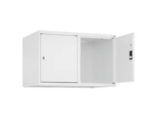 opzetkast,v. locker,2vak.,vak B 400mm,HxBxD 500x800x500mm,vleugeldeur - 2