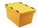 Euronorm-herbruikbare bakken,HxLxB 349x600x400mm,PP,geel