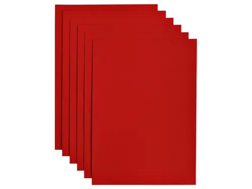 Kopieerpapier Papicolor A4 100gr 12 vel rood