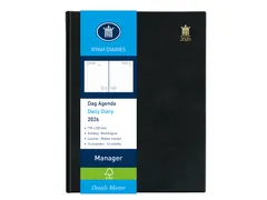 Agenda 2026 Ryam Manager Mundior 1dag/1pagina zwart