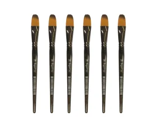 Penseel Kangaro Serie 342 kattentong Nr. 18 synthetisch doos 6 stuks - 1